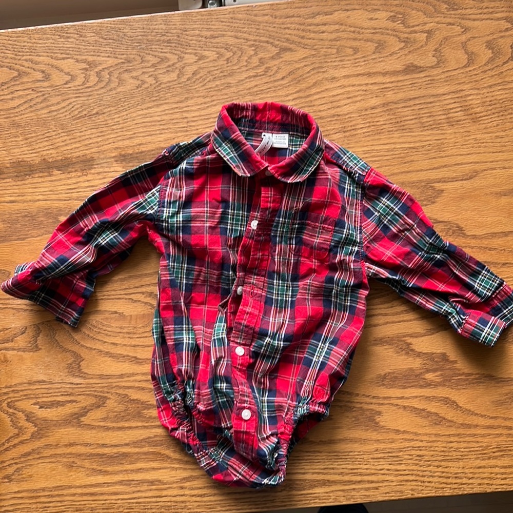 Janie and Jack Holiday Shirt